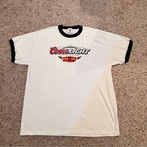 Coors Light Super Bowl Ringer T-Shirt